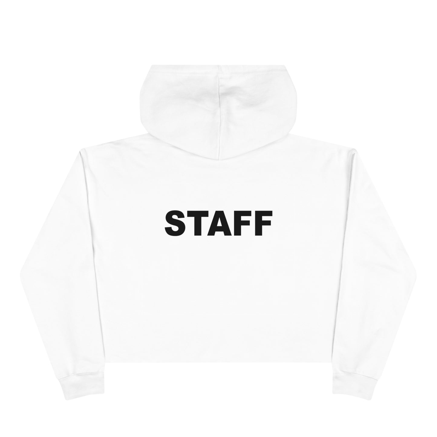 STAFF Crop Hoodie