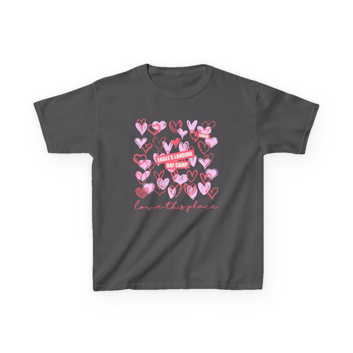 Heartfelt Kids Heavy Cotton Tee - Love This Place Design