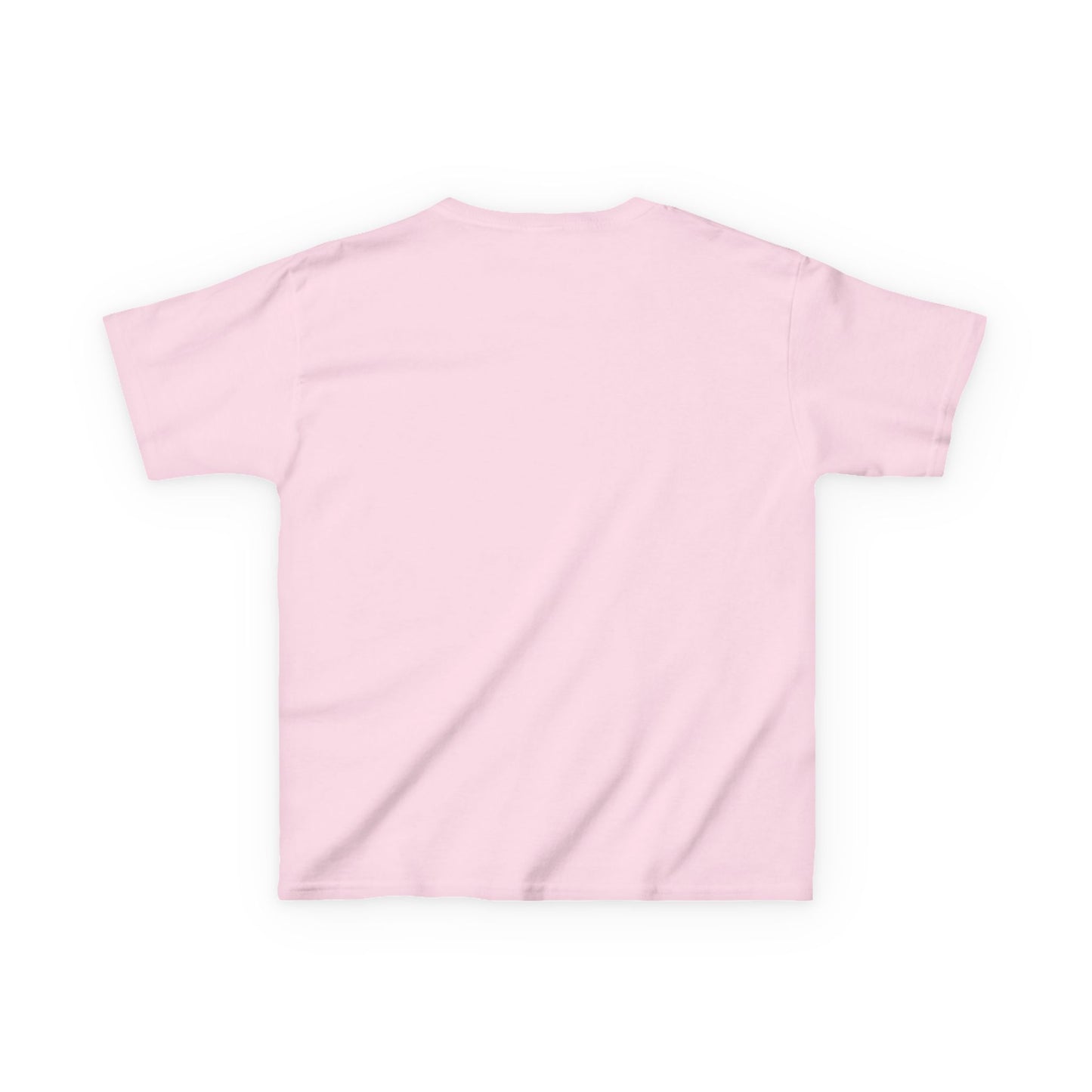 Kids Heavy Cotton™ Tee - Blue Ribbon Coquette Bow Design