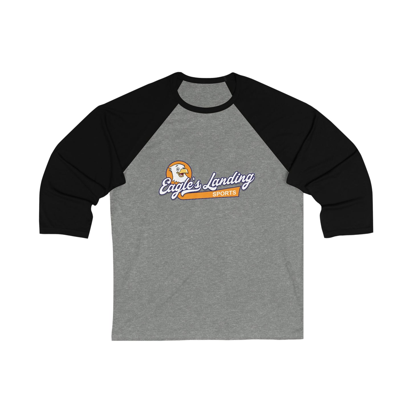 Eagles Landing Baseball Tee - Unisex 3/4 Sleeve Sports Shirt