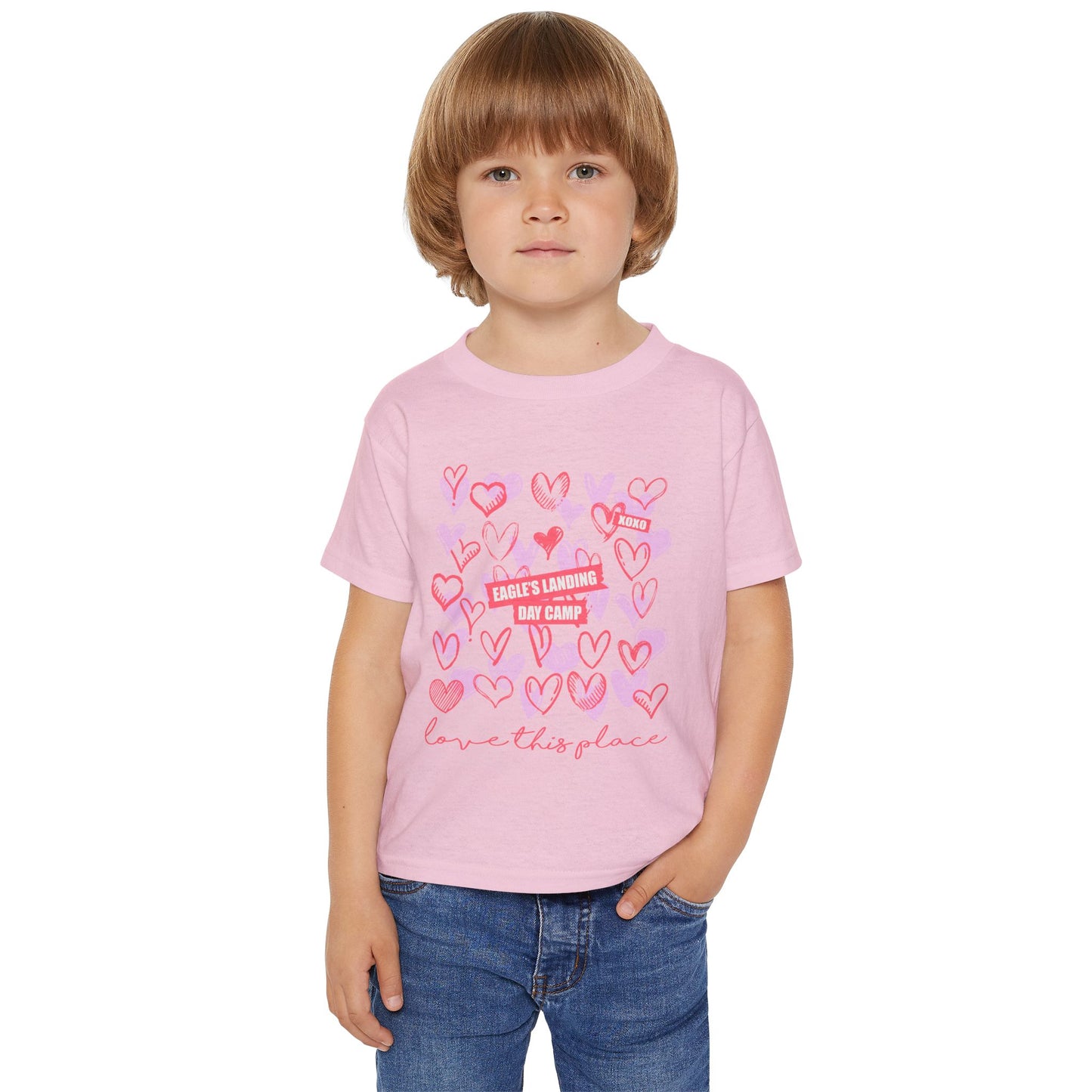 Love This Place TODDLER T-shirt - Perfect for Summer Camps and Playdates