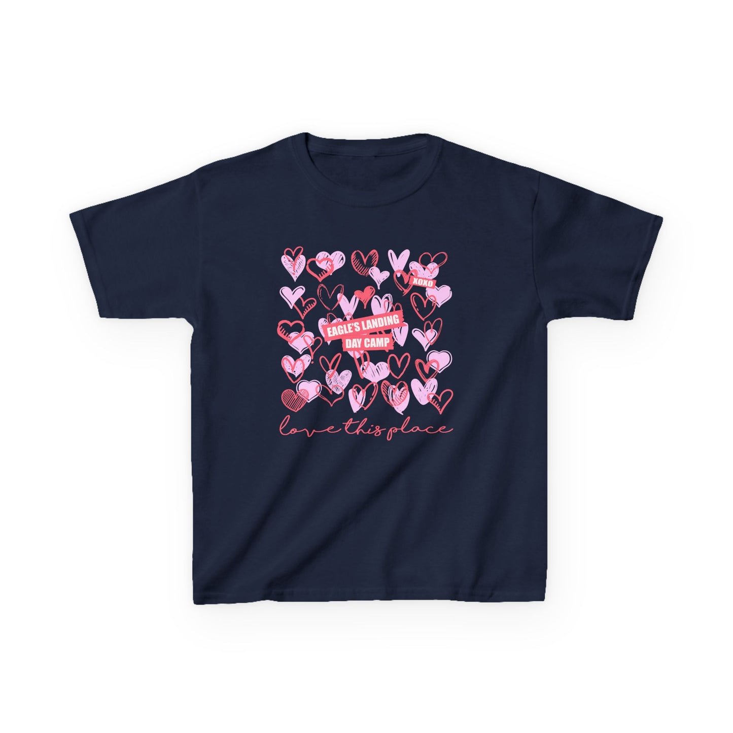 Heartfelt Kids Heavy Cotton Tee - Love This Place Design