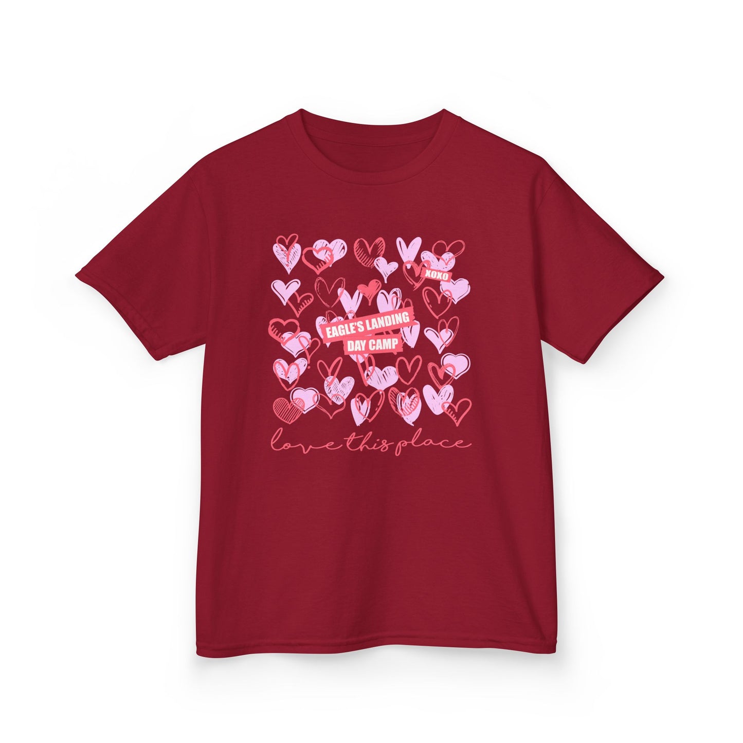 Heartfelt Kids Heavy Cotton Tee - Love This Place Design