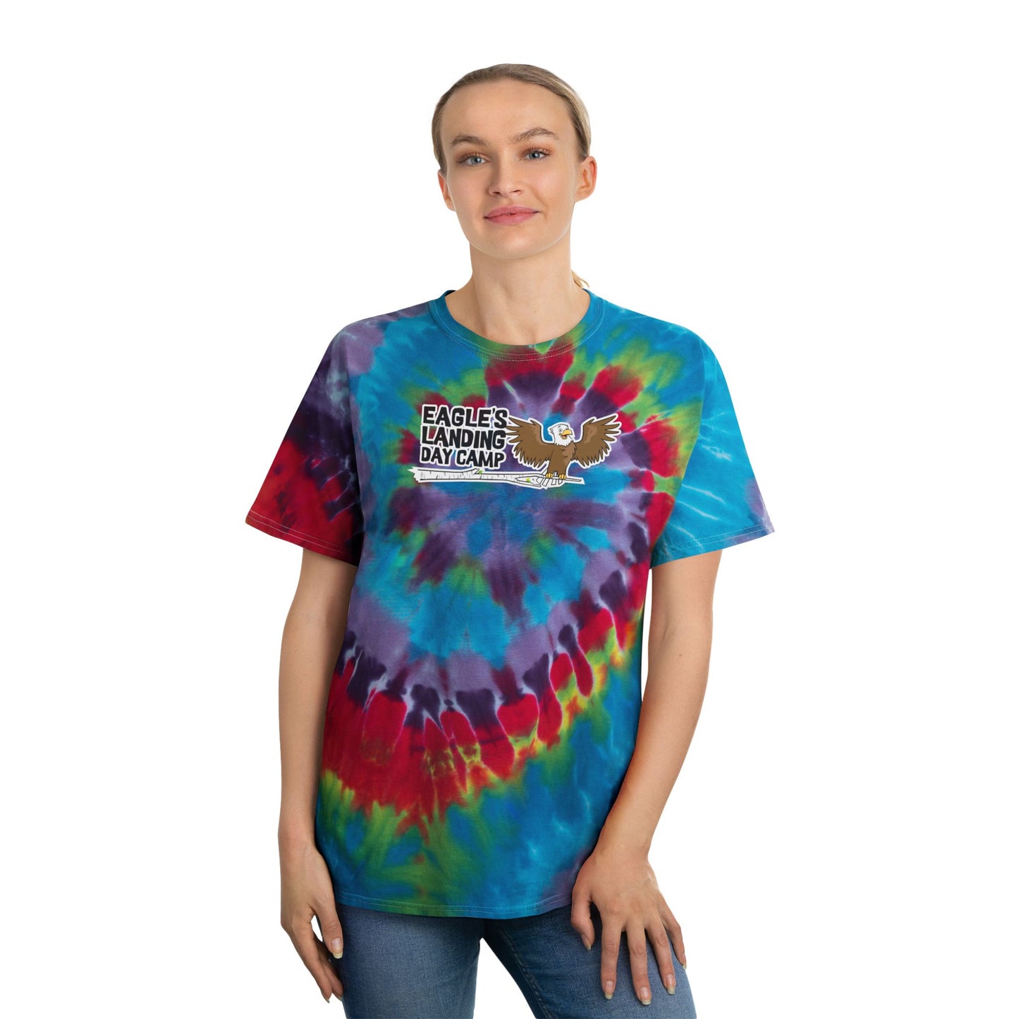 STAFF Tie-Dye Tee, Spiral