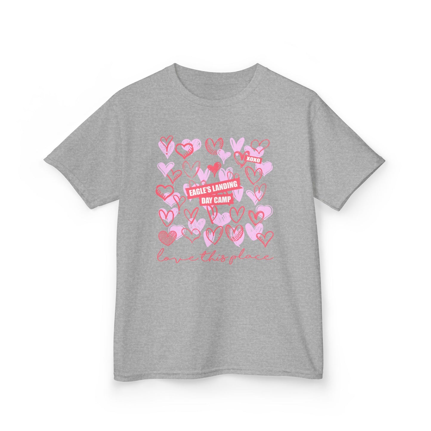 Heartfelt Kids Heavy Cotton Tee - Love This Place Design