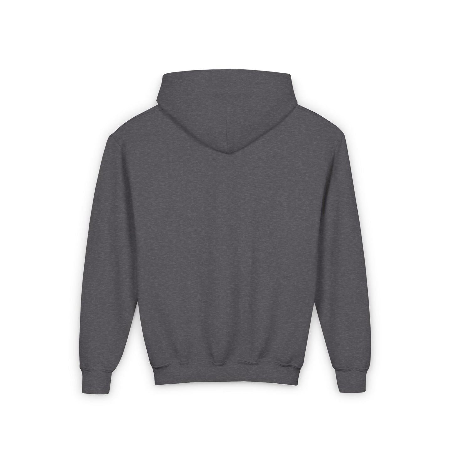 Youth Heavy Blend Hooded Sweatshirt - Love This Place with Heart Design