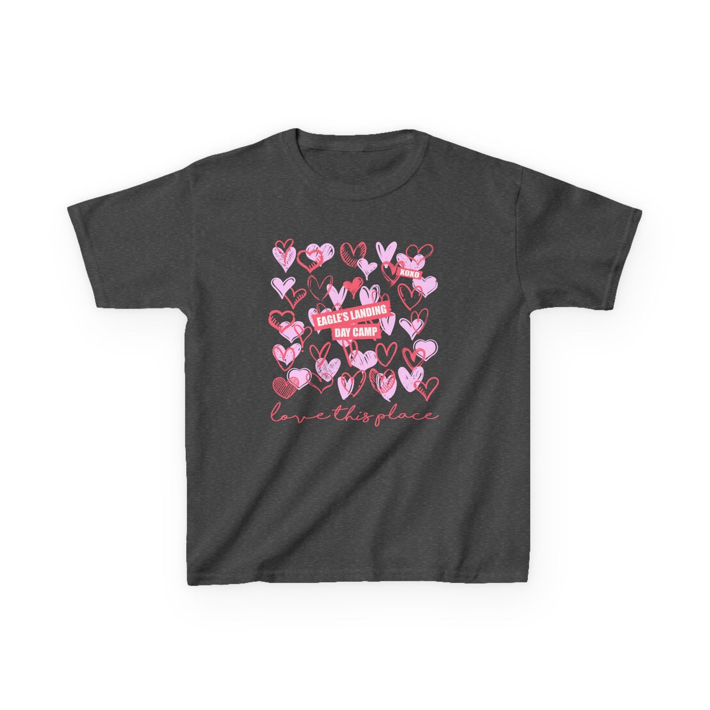 Heartfelt Kids Heavy Cotton Tee - Love This Place Design