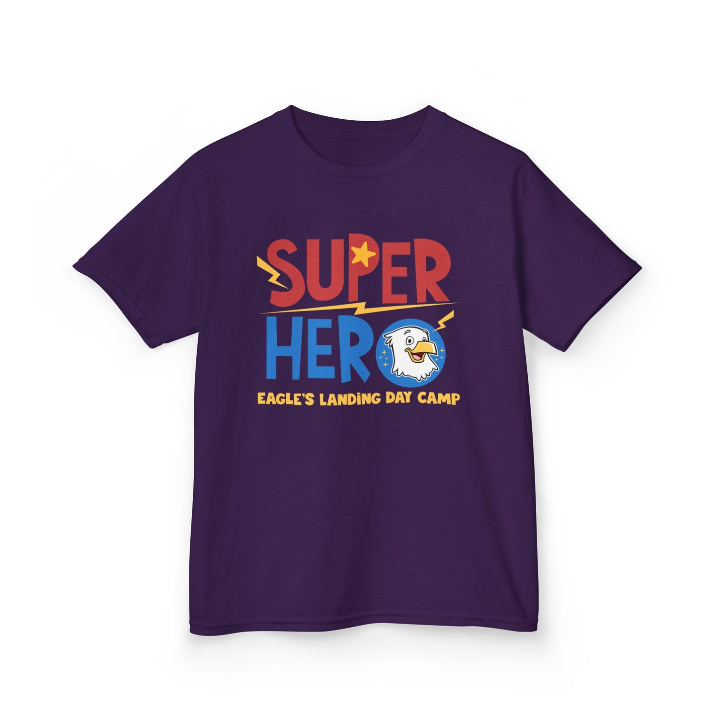 Super Hero Kids Heavy Cotton™ Tee - Eagle's Landing Day Camp