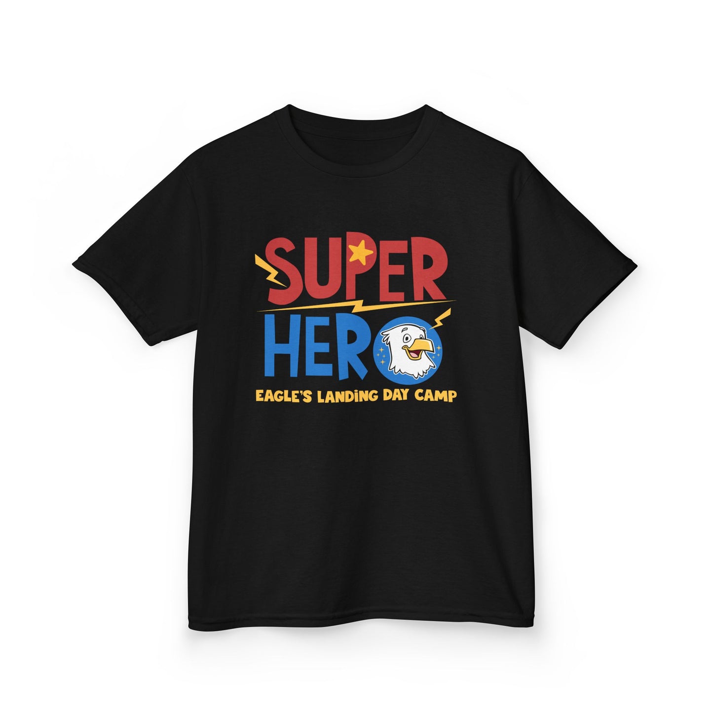 Super Hero Kids Heavy Cotton™ Tee - Eagle's Landing Day Camp