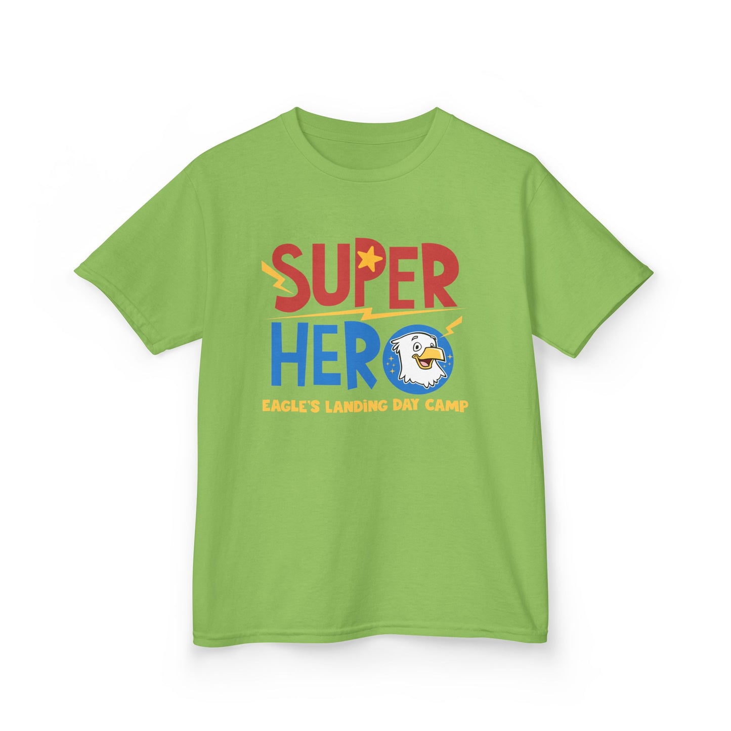 Super Hero Kids Heavy Cotton™ Tee - Eagle's Landing Day Camp