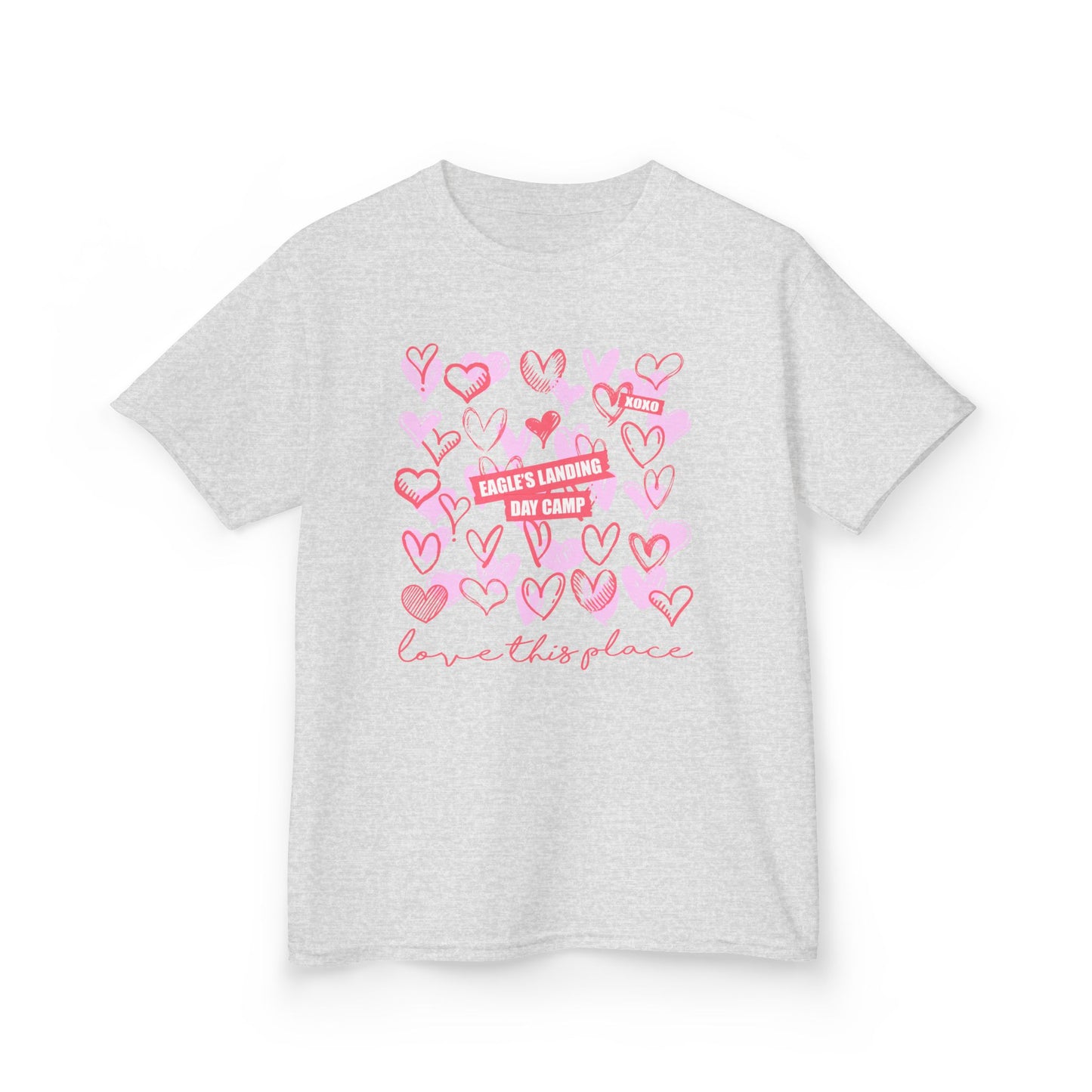 Heartfelt Kids Heavy Cotton Tee - Love This Place Design