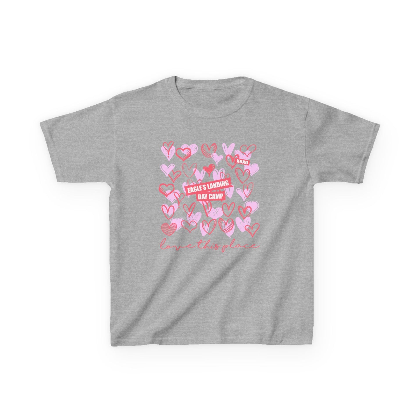 Heartfelt Kids Heavy Cotton Tee - Love This Place Design