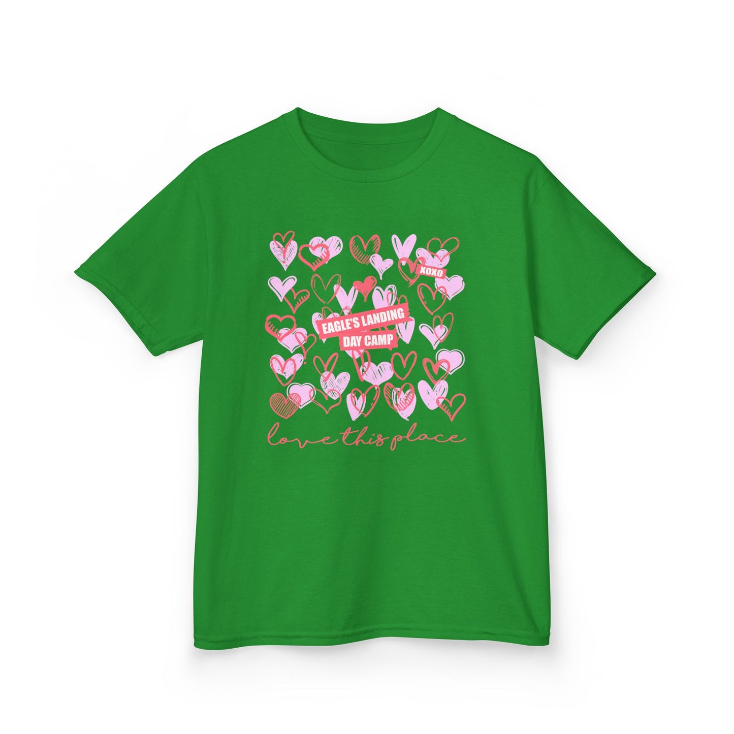 Heartfelt Kids Heavy Cotton Tee - Love This Place Design