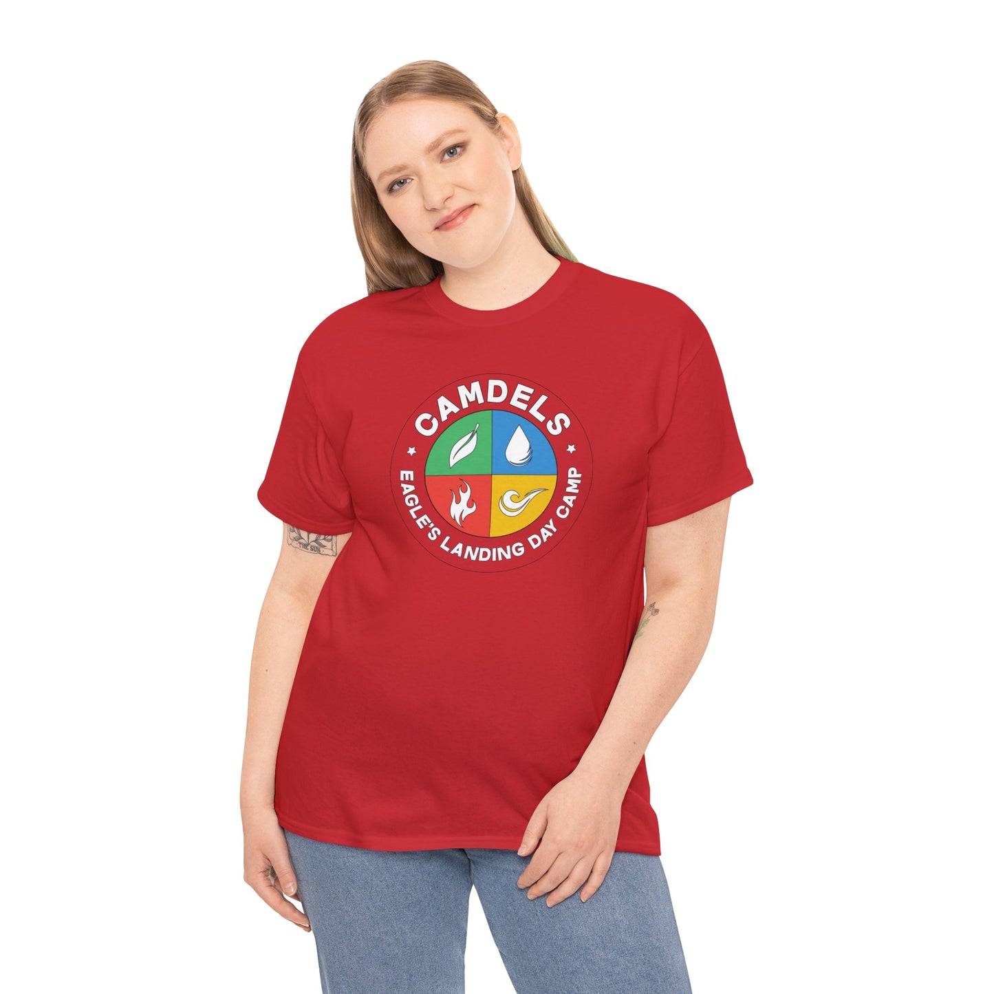 ADULT CAMDELS Tribal Unisex Heavy Cotton Tee