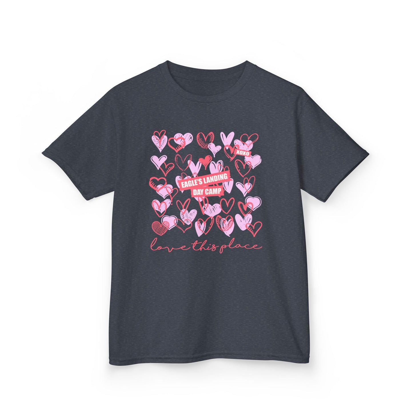 Heartfelt Kids Heavy Cotton Tee - Love This Place Design