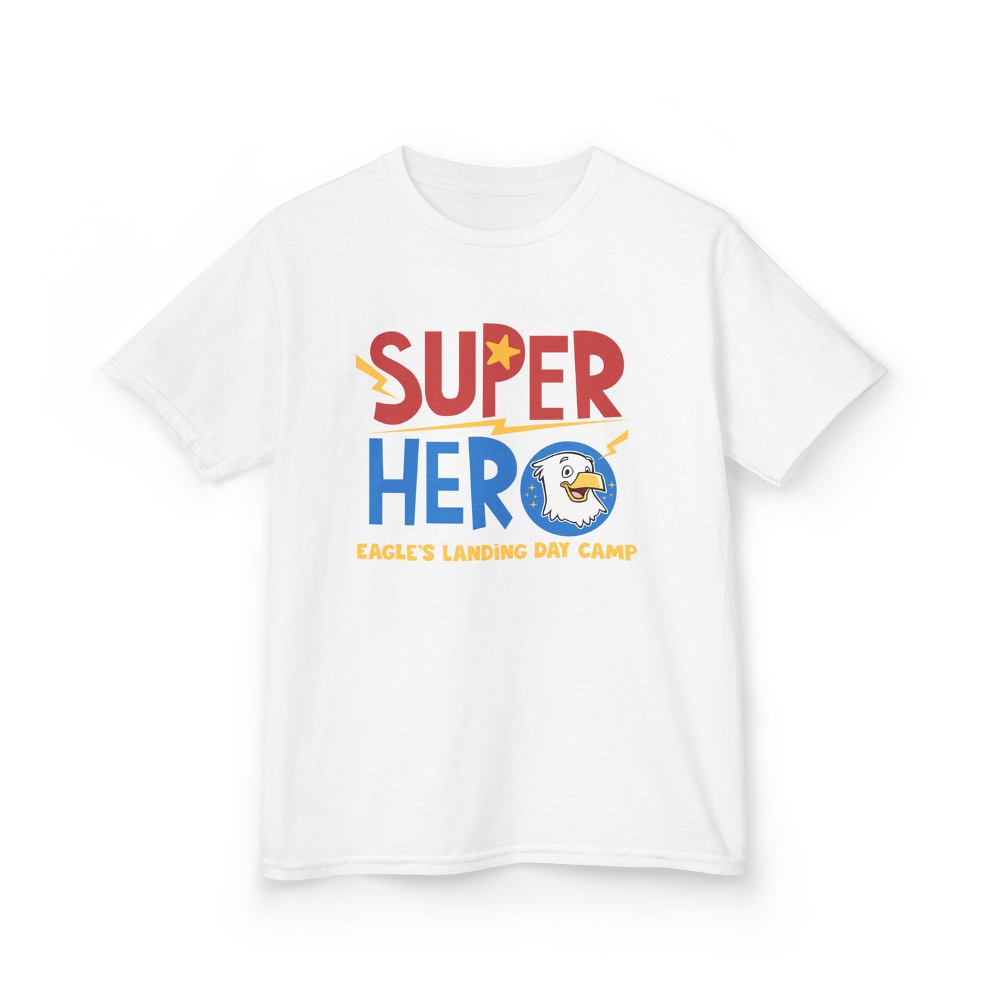 Super Hero Kids Heavy Cotton™ Tee - Eagle's Landing Day Camp