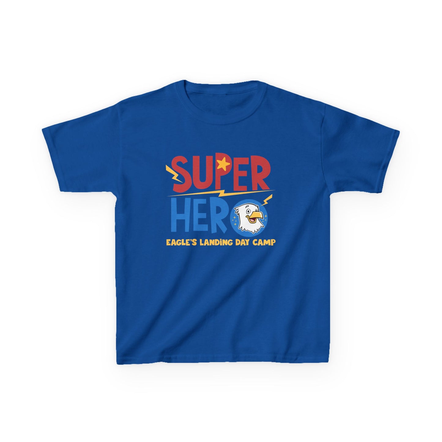 Super Hero Kids Heavy Cotton™ Tee - Eagle's Landing Day Camp
