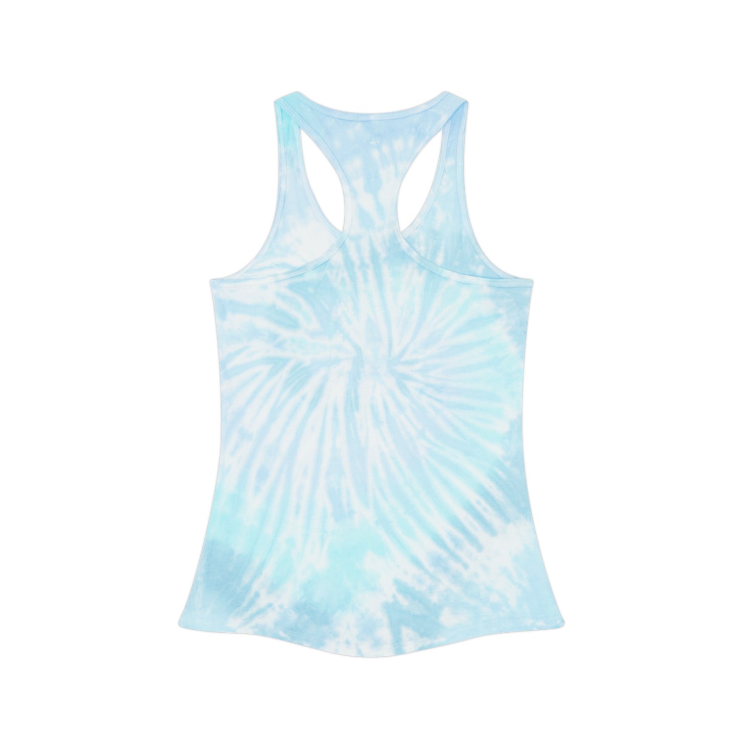 Custom Tie Dye Racerback Tank Top - STAFF Edition