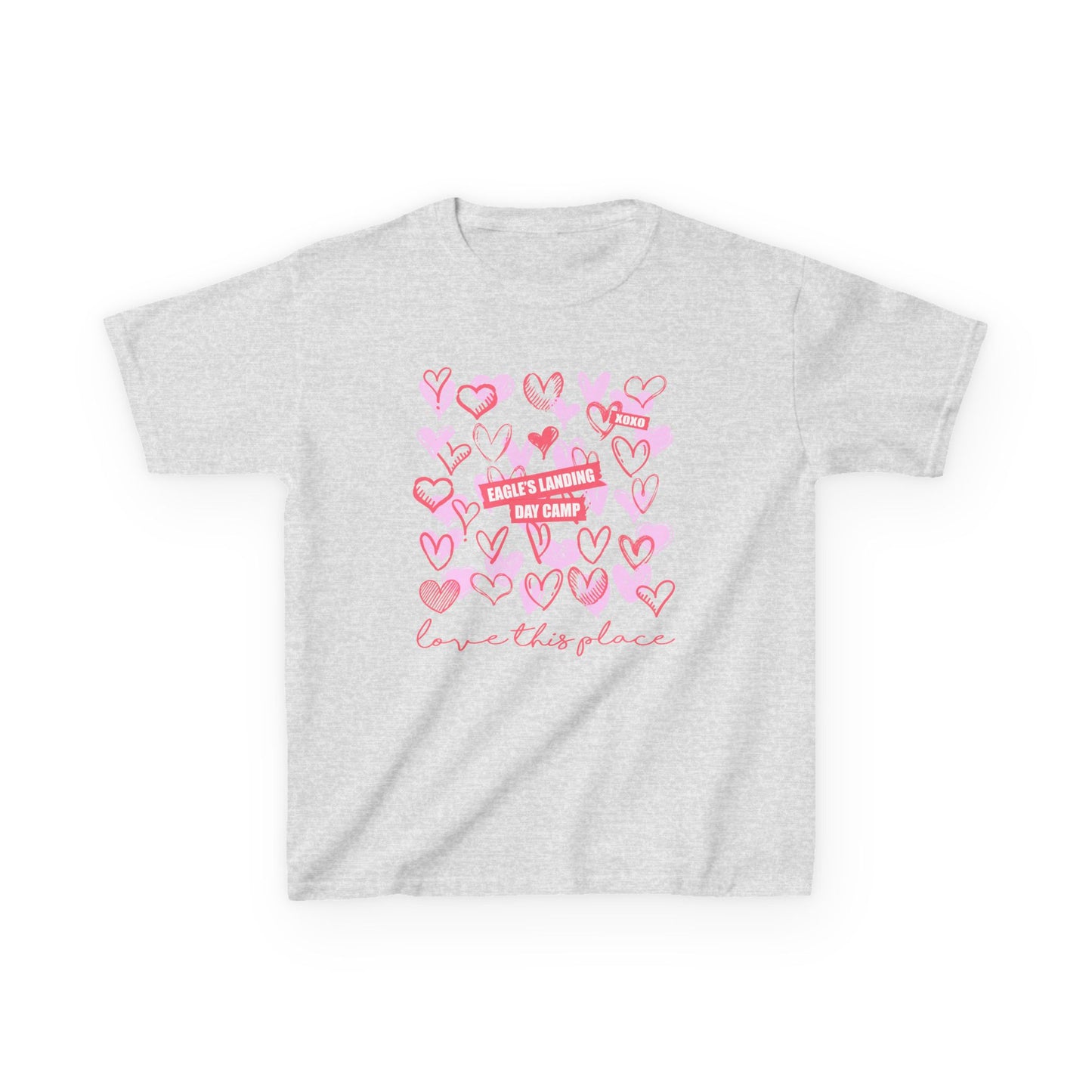 Heartfelt Kids Heavy Cotton Tee - Love This Place Design