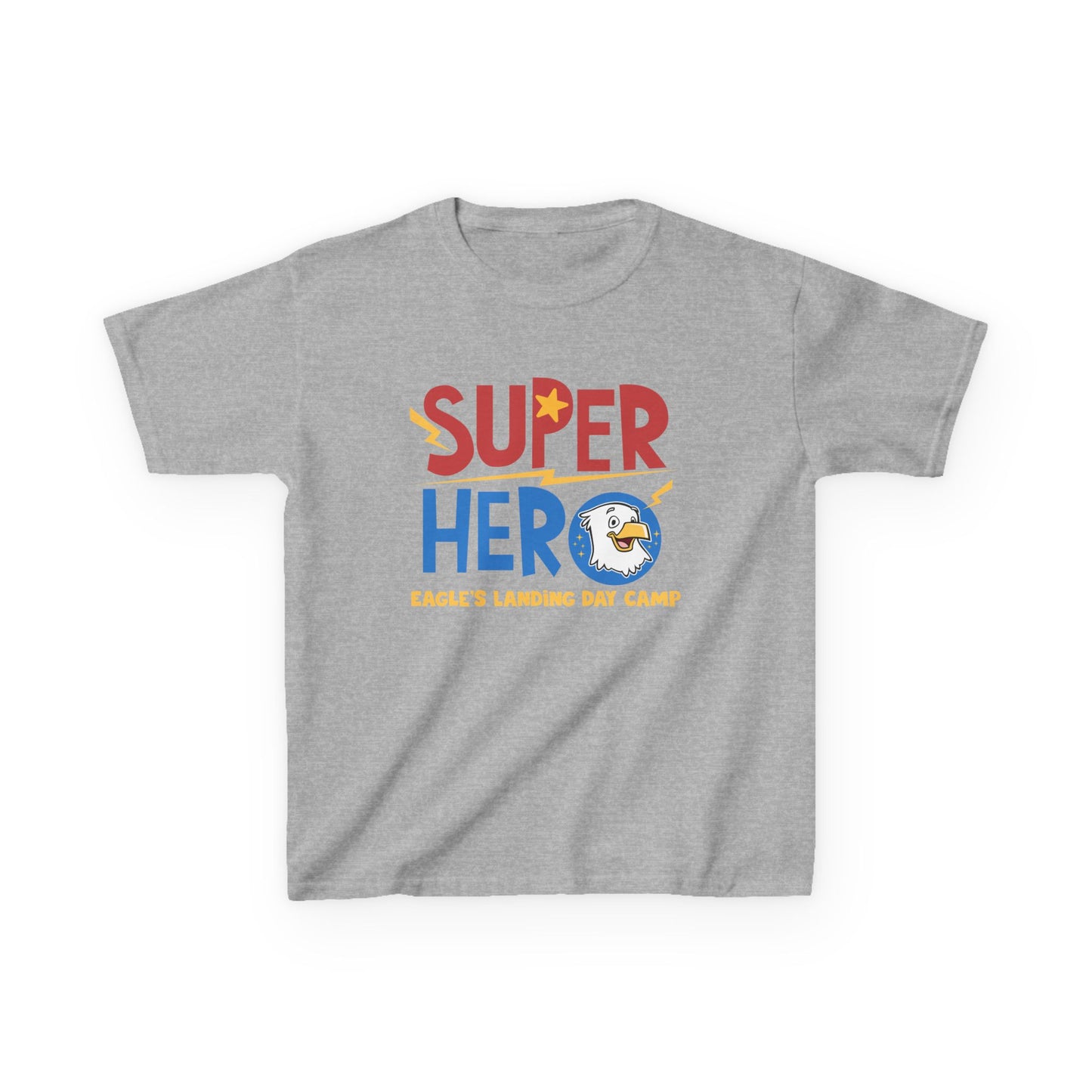 Super Hero Kids Heavy Cotton™ Tee - Eagle's Landing Day Camp
