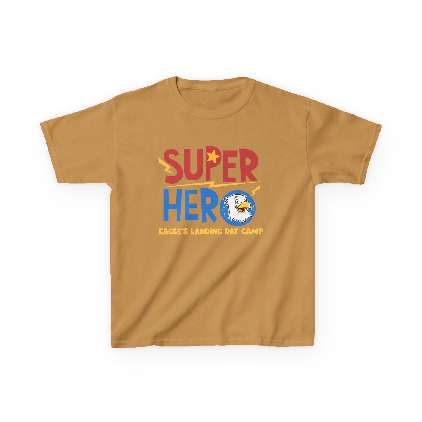 Super Hero Kids Heavy Cotton™ Tee - Eagle's Landing Day Camp