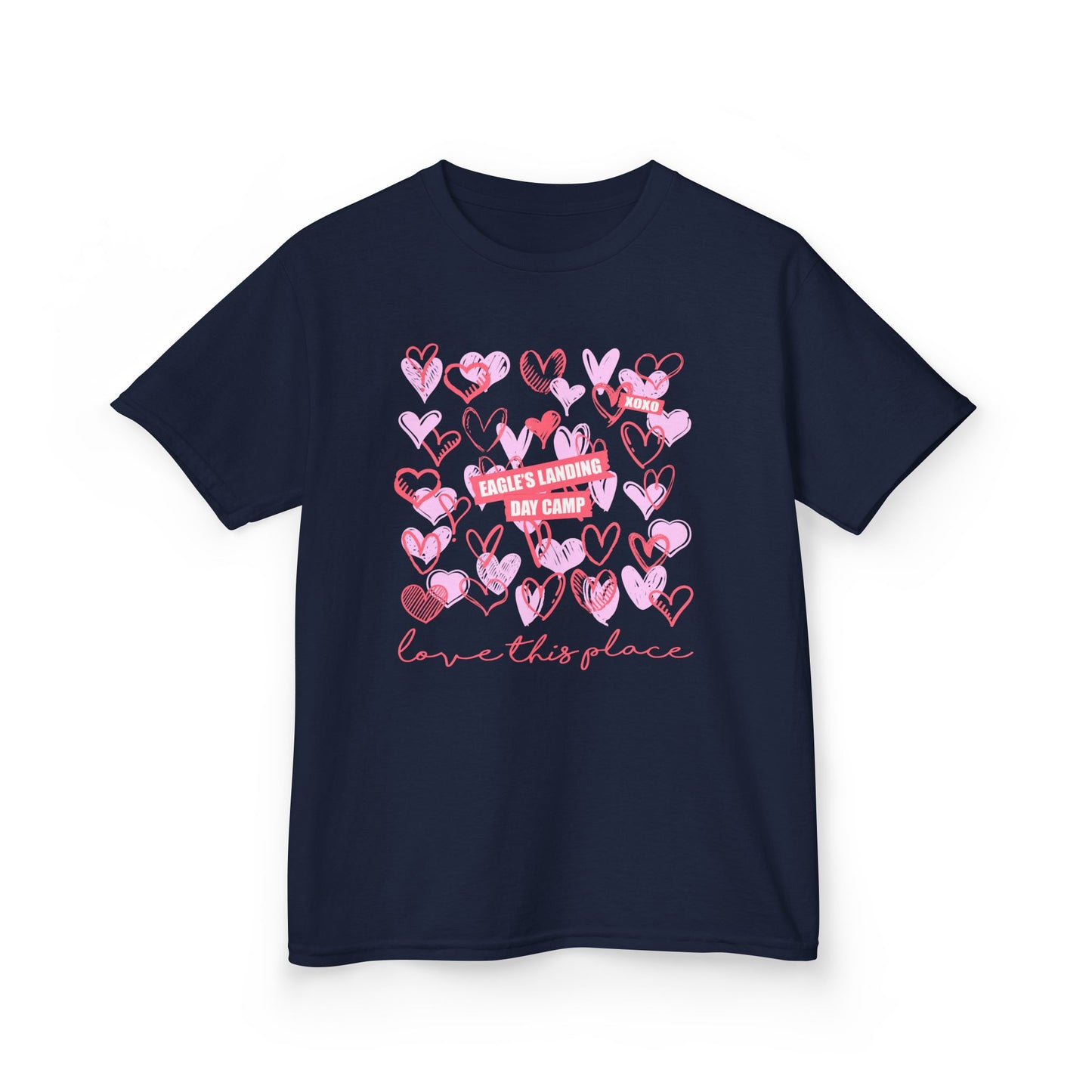 Heartfelt Kids Heavy Cotton Tee - Love This Place Design