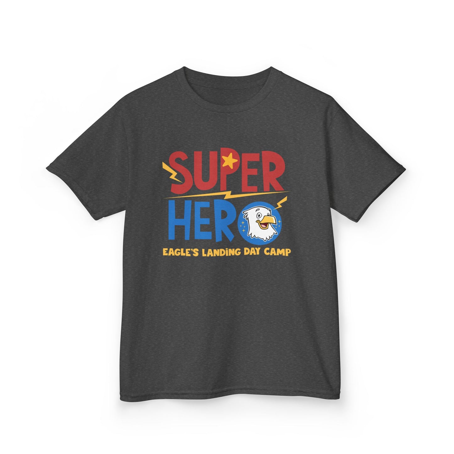 Super Hero Kids Heavy Cotton™ Tee - Eagle's Landing Day Camp