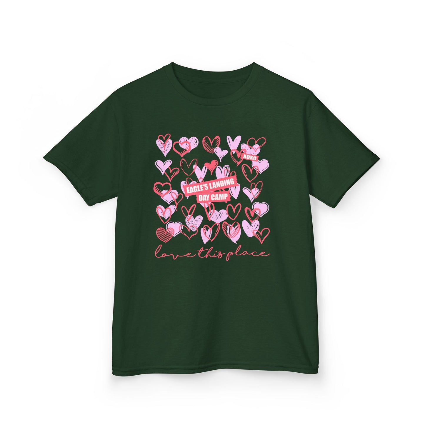 Heartfelt Kids Heavy Cotton Tee - Love This Place Design