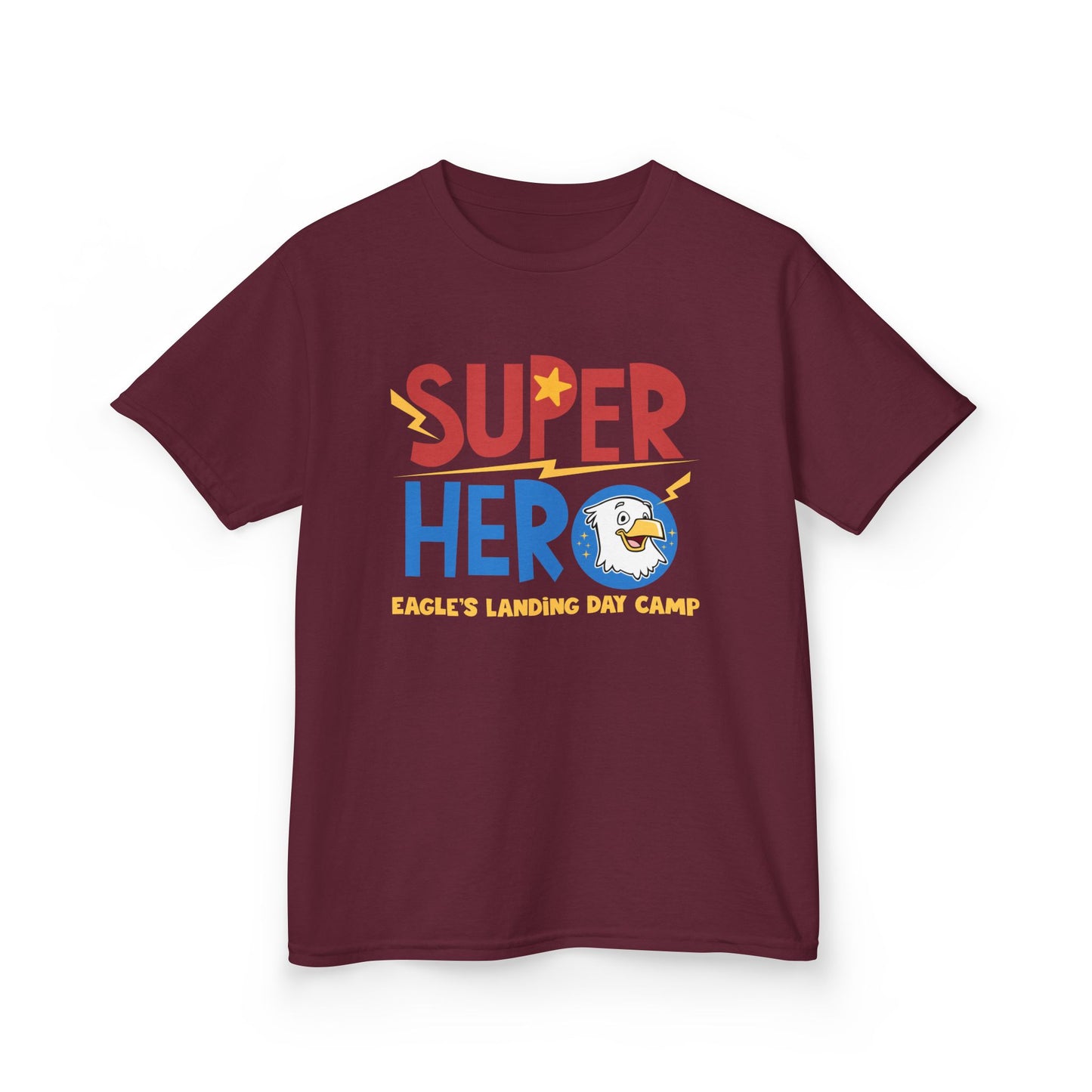 Super Hero Kids Heavy Cotton™ Tee - Eagle's Landing Day Camp