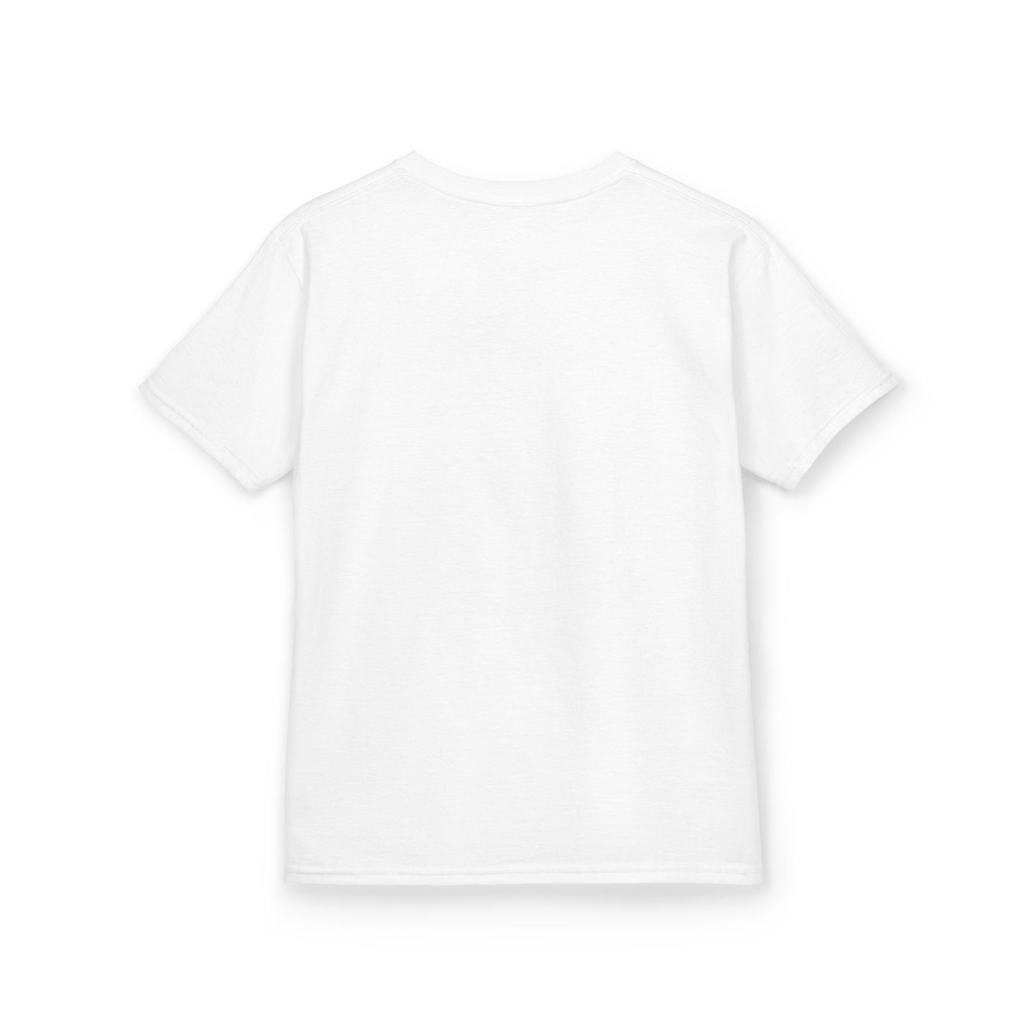 Kids Heavy Cotton™ Tee - Blue Ribbon Coquette Bow Design
