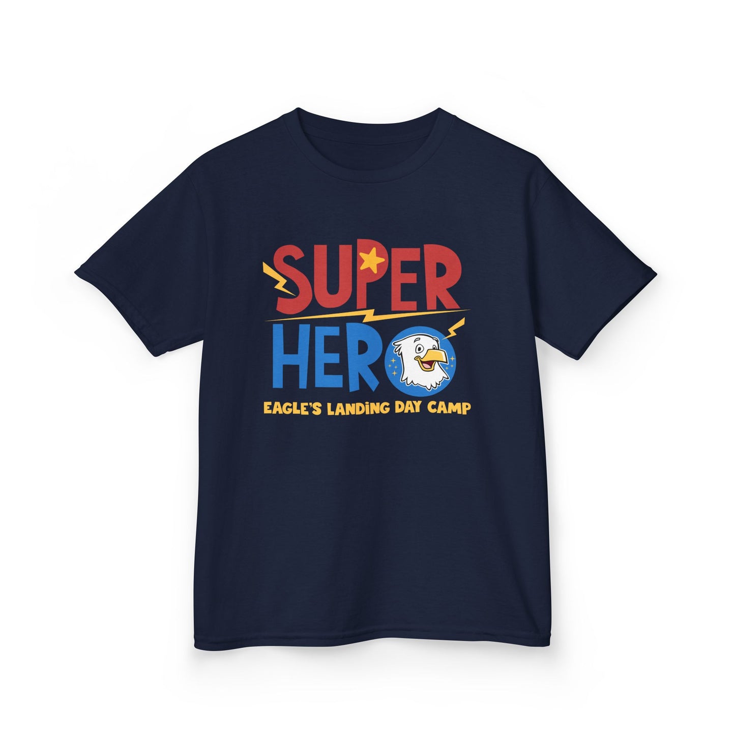 Super Hero Kids Heavy Cotton™ Tee - Eagle's Landing Day Camp