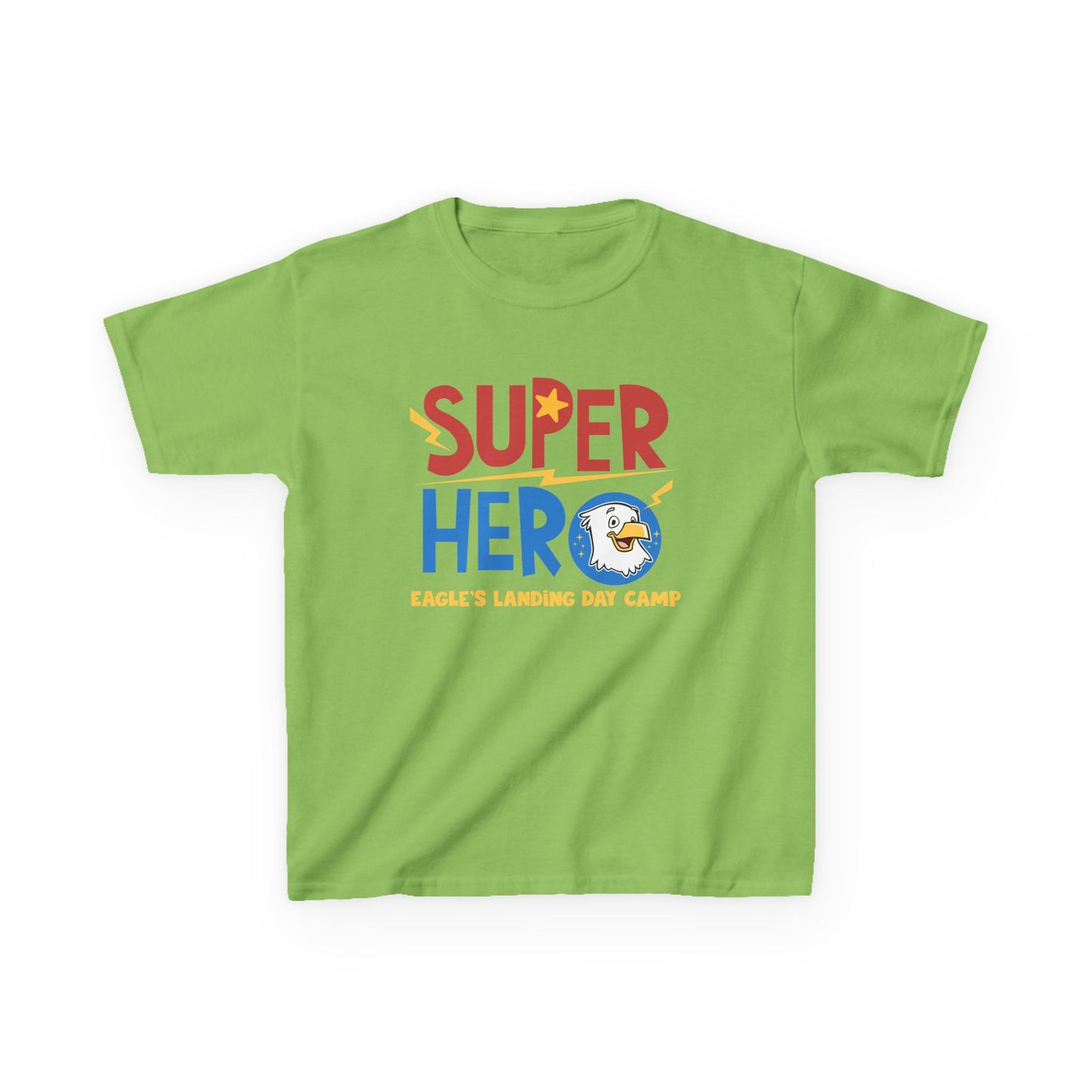 Super Hero Kids Heavy Cotton™ Tee - Eagle's Landing Day Camp