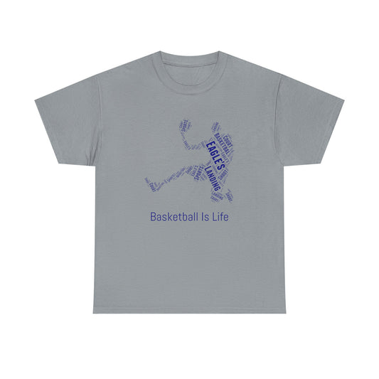 STAFF Basketball Is Life Unisex Heavy Cotton Tee