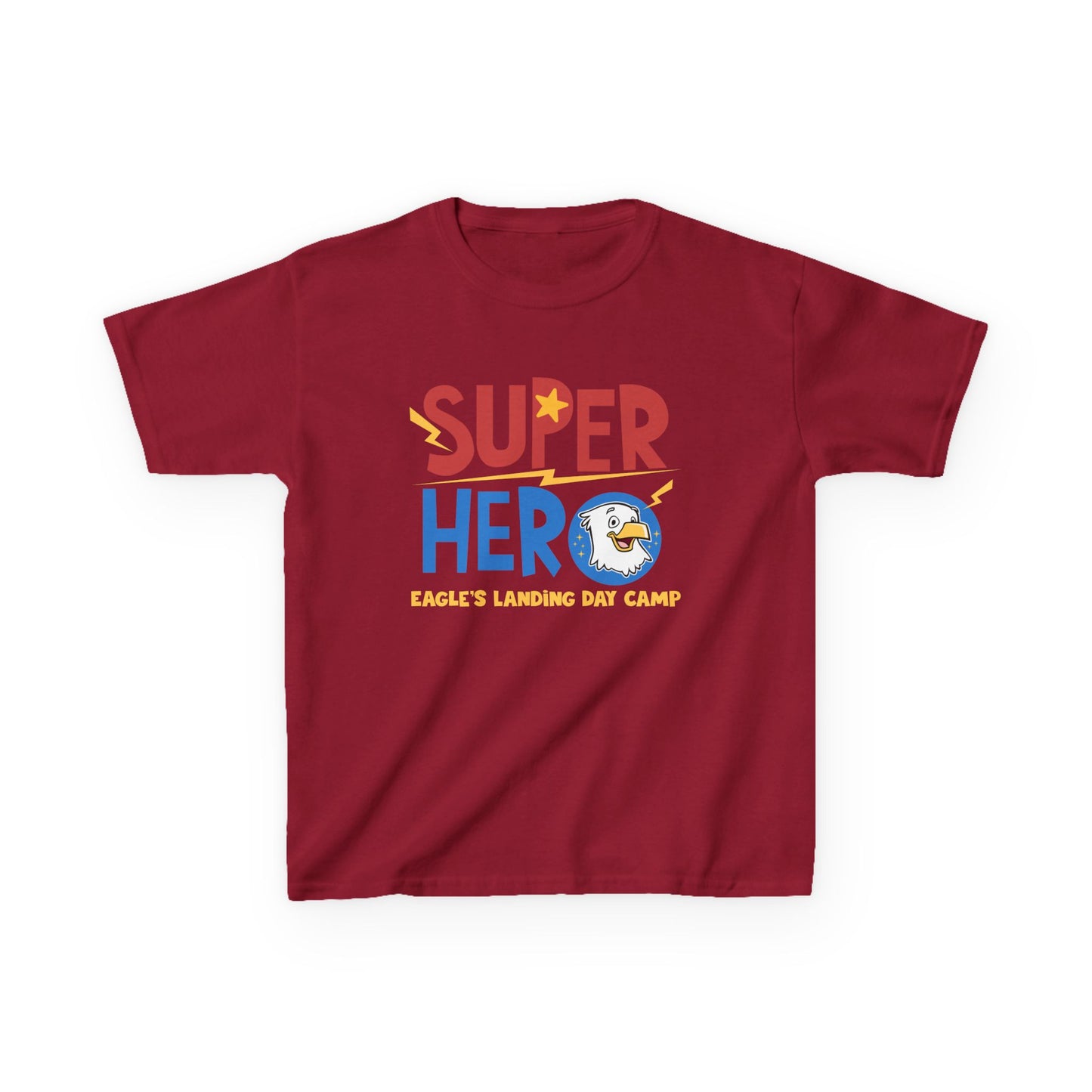 Super Hero Kids Heavy Cotton™ Tee - Eagle's Landing Day Camp