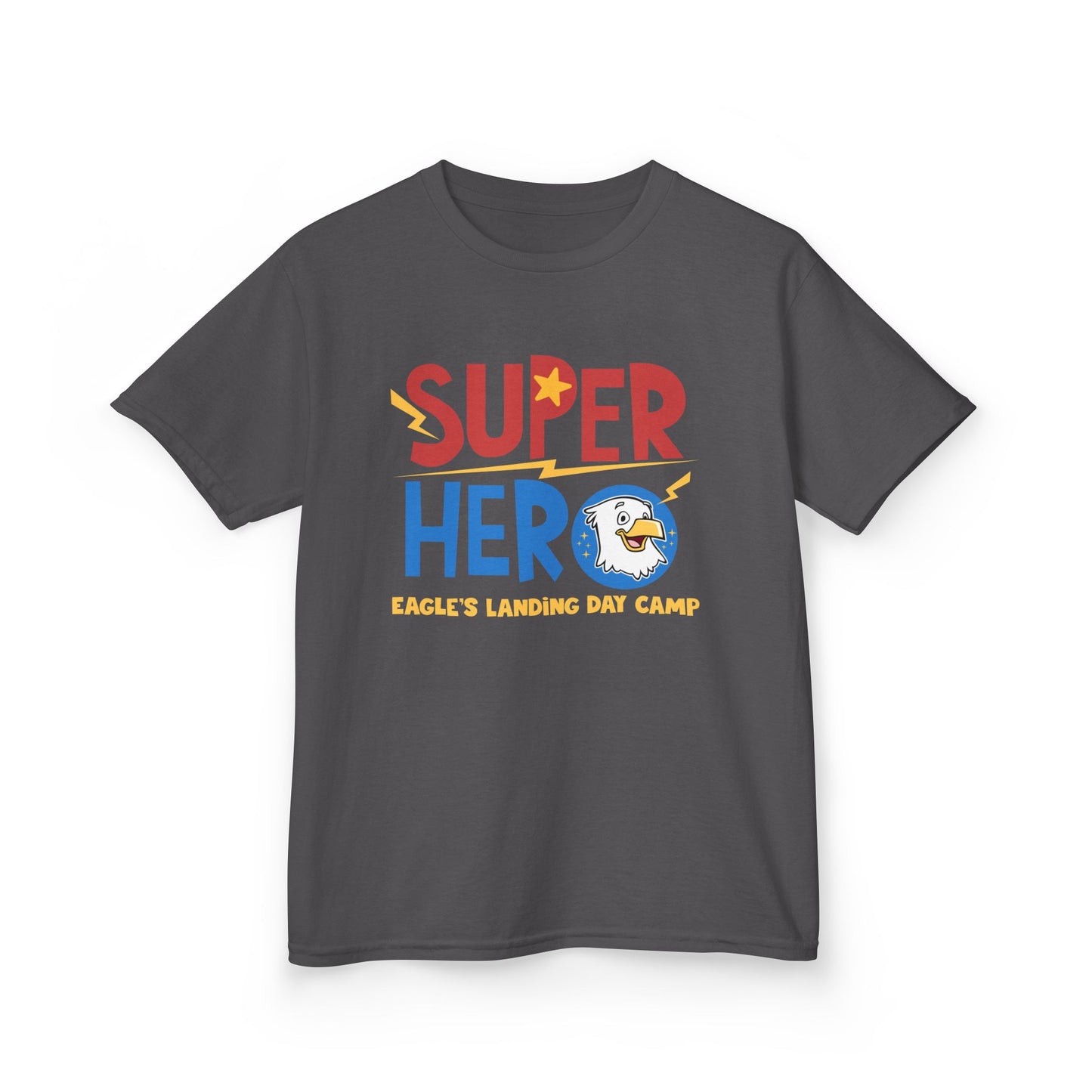 Super Hero Kids Heavy Cotton™ Tee - Eagle's Landing Day Camp
