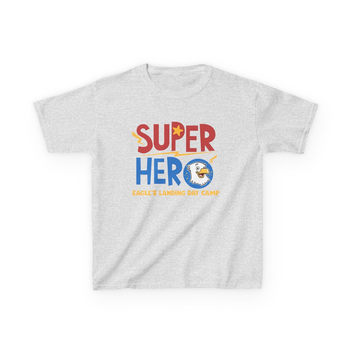 Super Hero Kids Heavy Cotton™ Tee - Eagle's Landing Day Camp