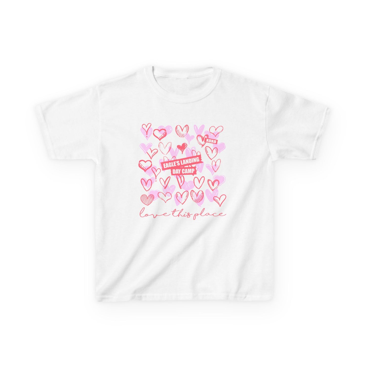 Heartfelt Kids Heavy Cotton Tee - Love This Place Design