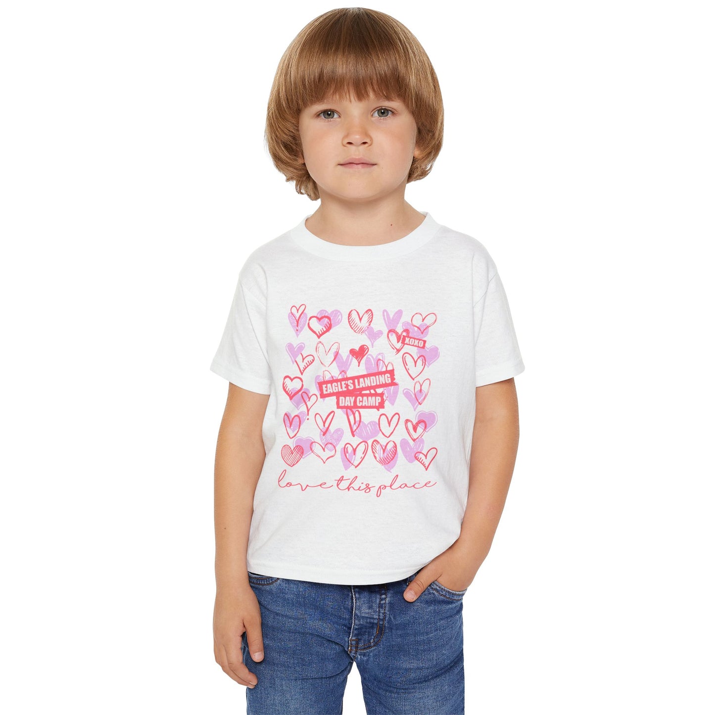 Love This Place TODDLER T-shirt - Perfect for Summer Camps and Playdates