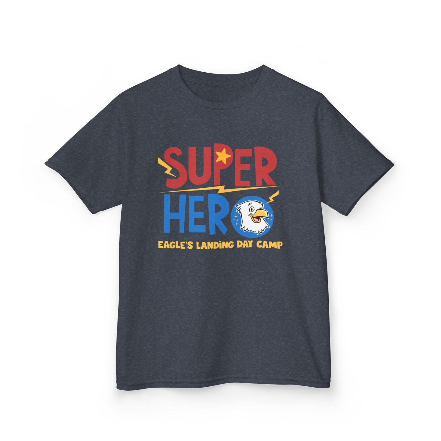 Super Hero Kids Heavy Cotton™ Tee - Eagle's Landing Day Camp
