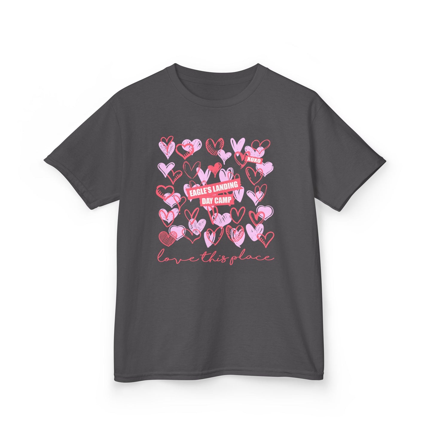 Heartfelt Kids Heavy Cotton Tee - Love This Place Design