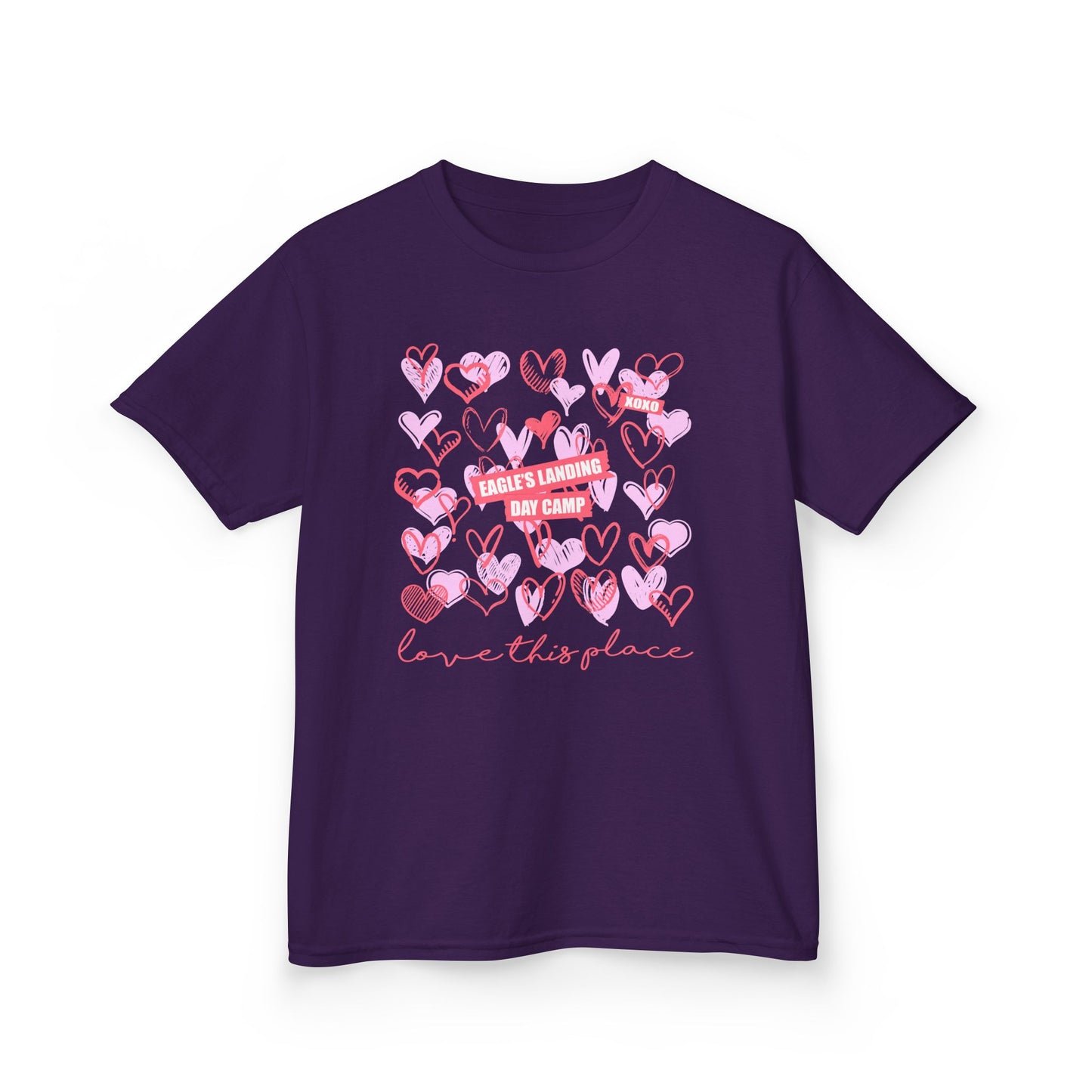 Heartfelt Kids Heavy Cotton Tee - Love This Place Design