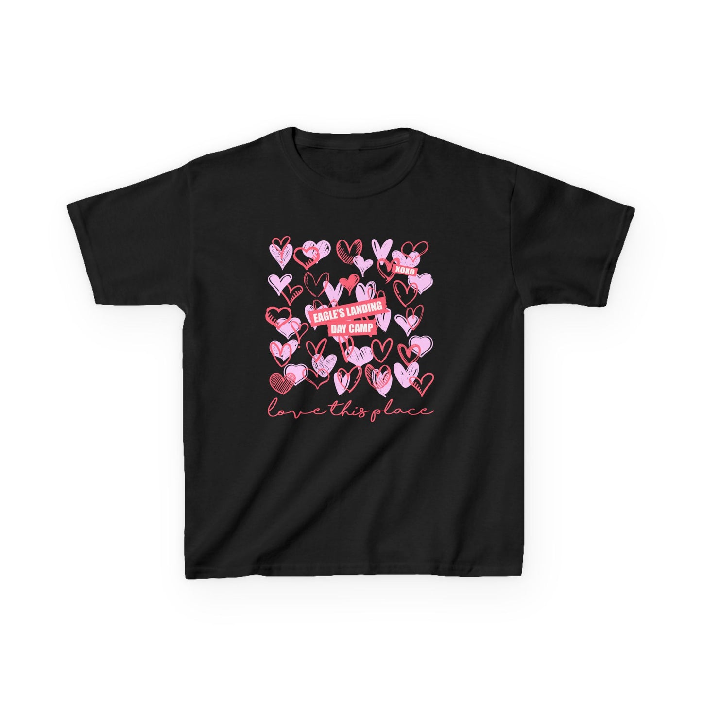 Heartfelt Kids Heavy Cotton Tee - Love This Place Design