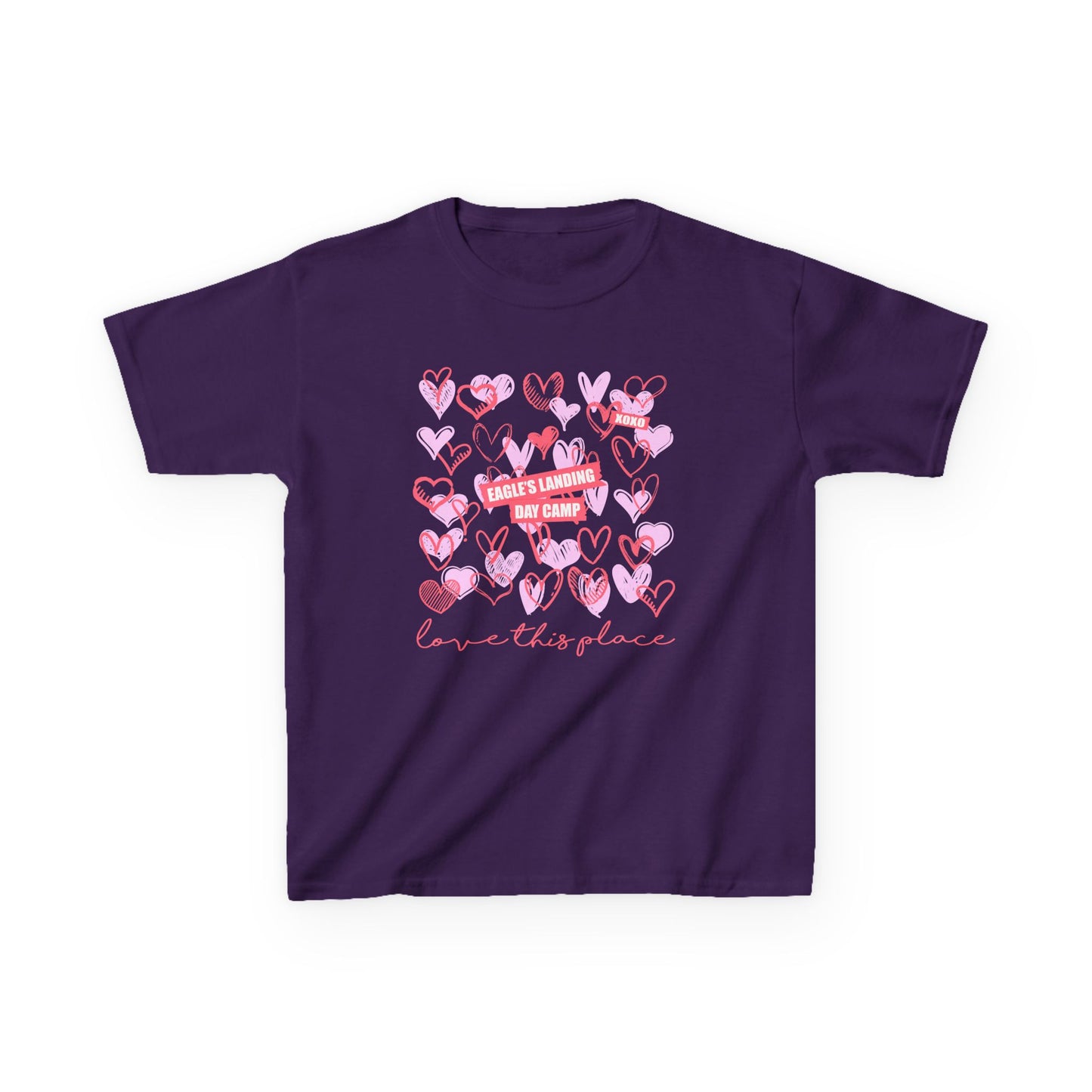 Heartfelt Kids Heavy Cotton Tee - Love This Place Design