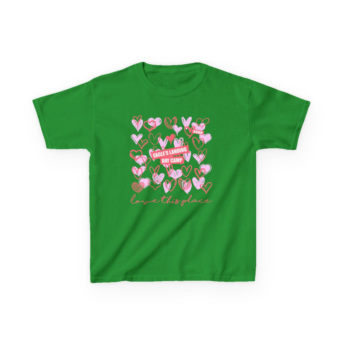 Heartfelt Kids Heavy Cotton Tee - Love This Place Design