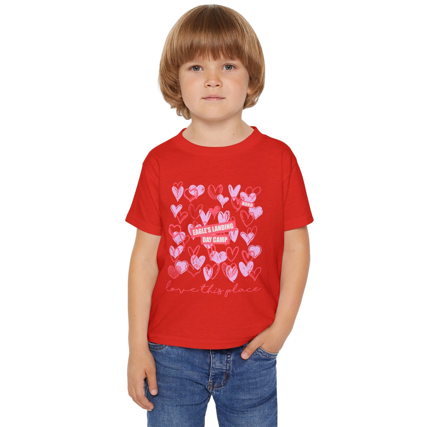 Love This Place TODDLER T-shirt - Perfect for Summer Camps and Playdates