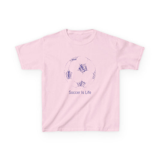 STAFF Soccer Ball Kids Heavy Cotton Tee - Perfect for Young Athletes