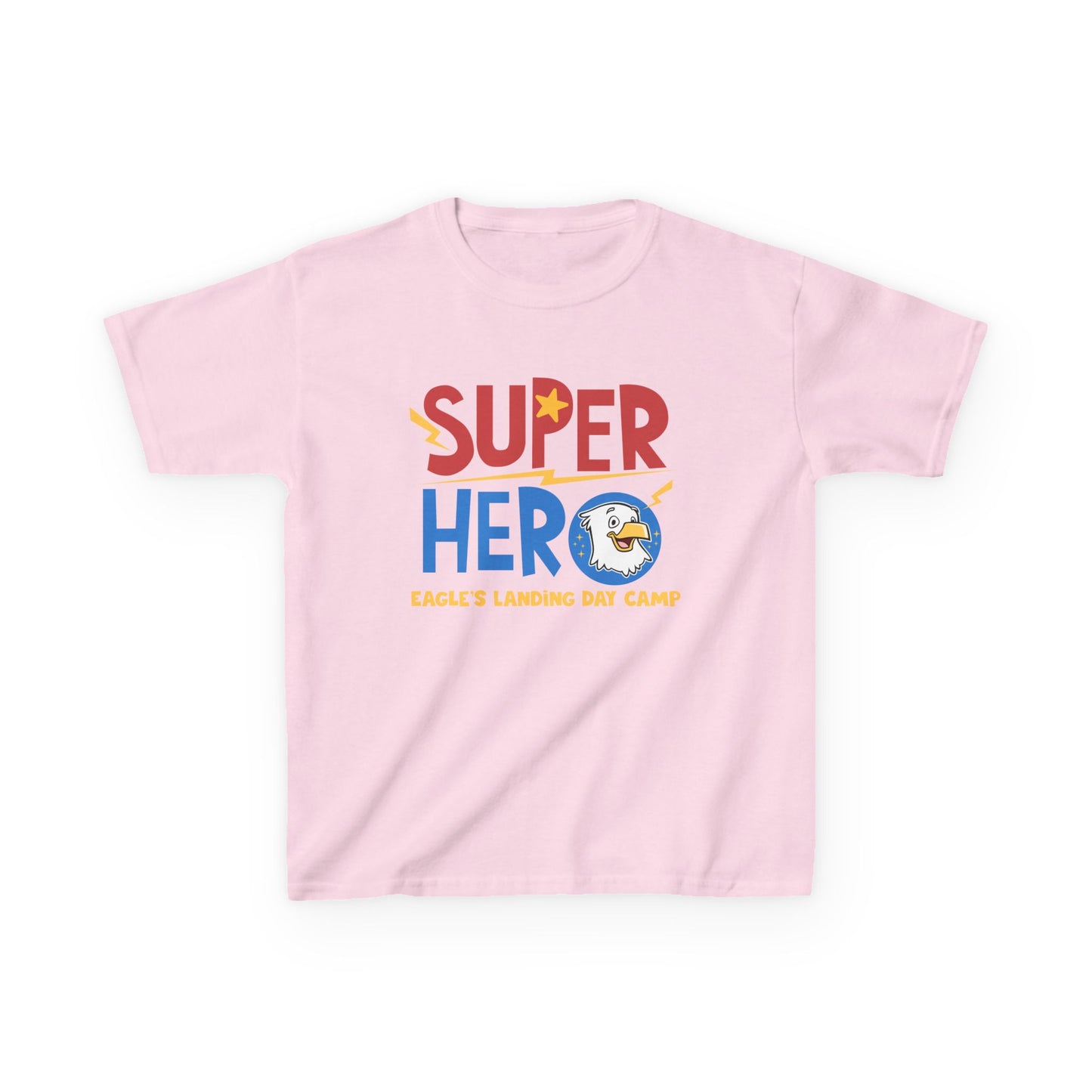 Super Hero Kids Heavy Cotton™ Tee - Eagle's Landing Day Camp