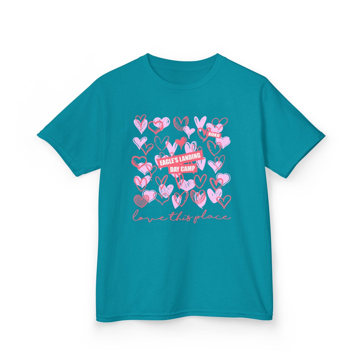 Heartfelt Kids Heavy Cotton Tee - Love This Place Design