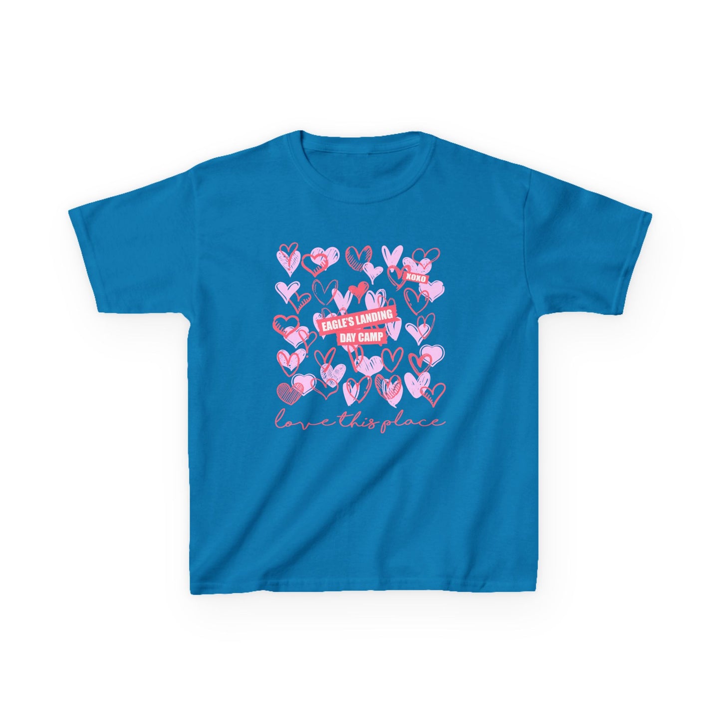 Heartfelt Kids Heavy Cotton Tee - Love This Place Design