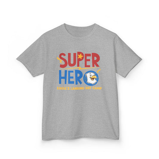 Super Hero Kids Heavy Cotton™ Tee - Eagle's Landing Day Camp